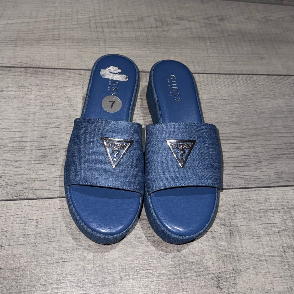 GUESS jeans platform shoes